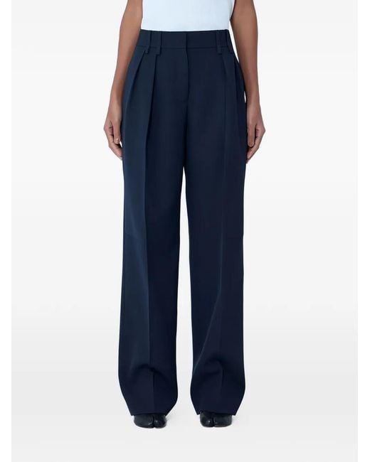 Jil Sander Plooibroek in het Blue