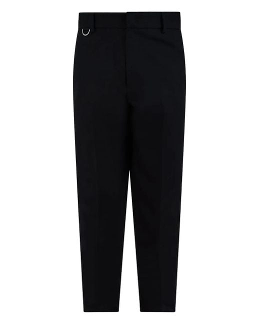 Low Brand Black Tailored Trousers for men