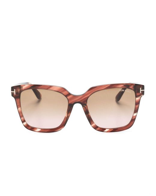 Tom Ford Pink Square-frame Sunglasses