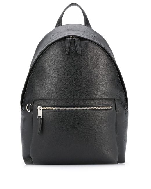 Mulberry Zipped One Shoulder Backpack In Black Small Classic Grain for men