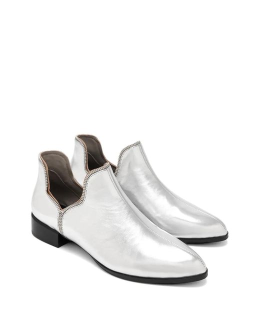 Senso White Bottes En Cuir