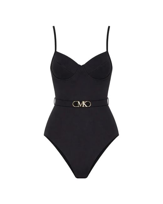 MICHAEL Michael Kors Black Maillot De Bain À Logo