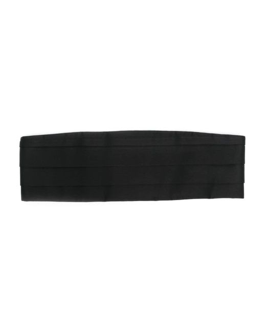 Cinturón plisado Stella McCartney de color Black