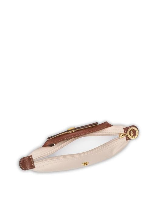 Longchamp Pink Le Pliage Original Pouch Mini Bag