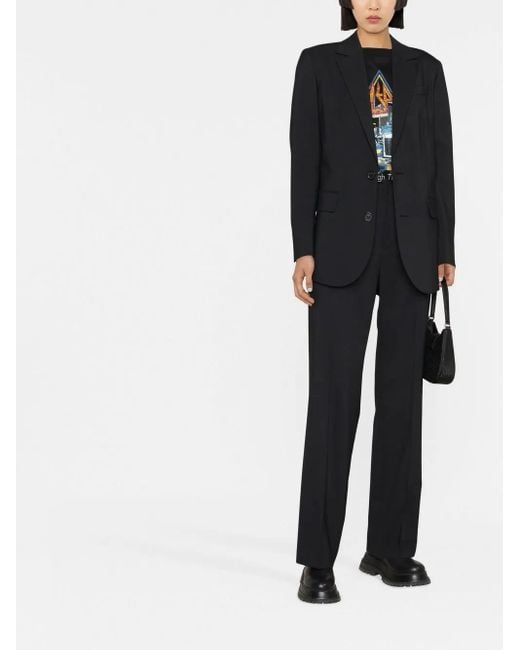 DSquared² Black Single-Breasted Suit