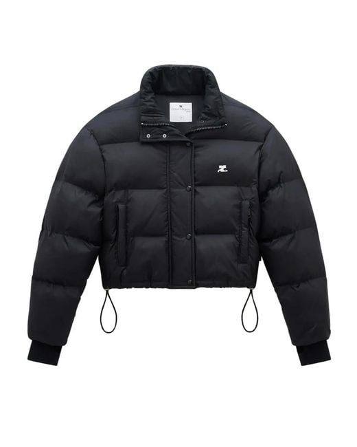 Courreges Blue Coats And Down Jackets