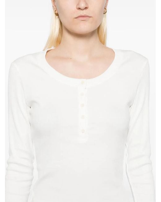 Reformation White Jayden T-Shirt