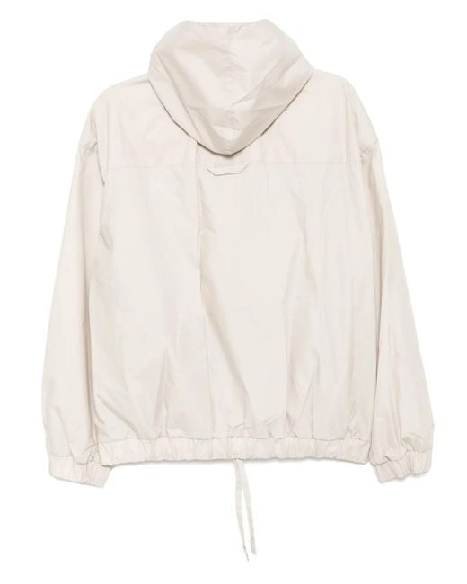 Rier Natural Waxed Windbreaker for men