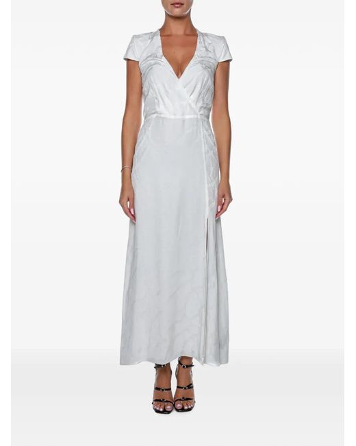 Zadig & Voltaire White Rapazi Maxi Dress