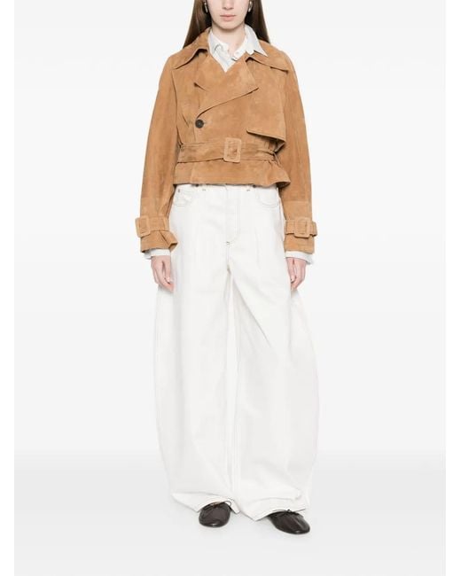 S.W.O.R.D Natural Belted Trench Jacket