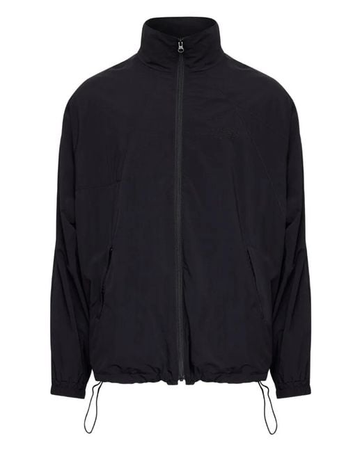MM6 by Maison Margiela Blue Zip-Up Windbreaker for men