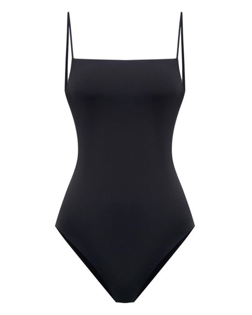 12 STOREEZ Black Low-back Swimsuit