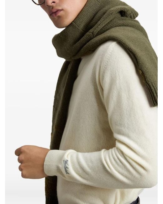 Woolrich Rollkragenpullover Mit Logo-Stickerei in White für Herren