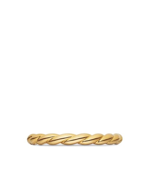 David Yurman Metallic 18Kt Petite Band Ring (2.8Mm)