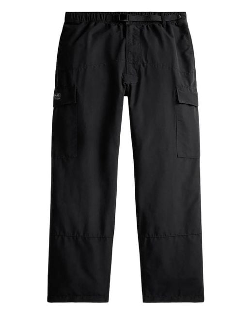 Polo Ralph Lauren Black Cargo Pants for men