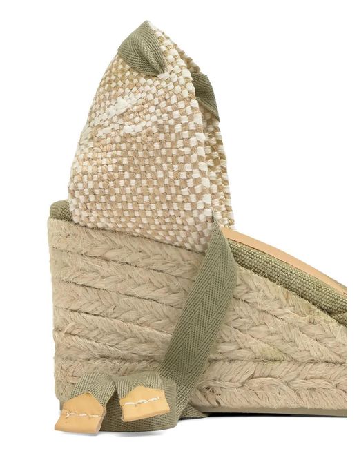 Castaner Metallic Carina Canvas Espadrilles