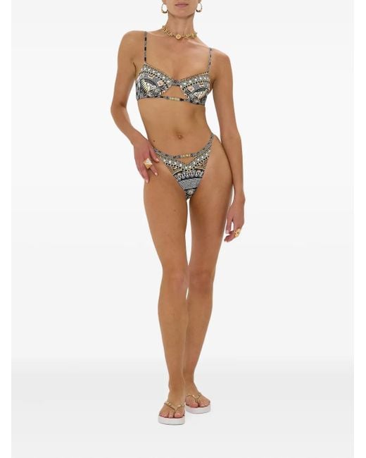 Camilla White Bügels Of Dendara Bikinihöschen