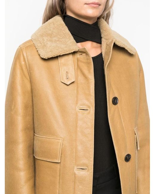 Yves Salomon Brown Lambskin Short Jacket