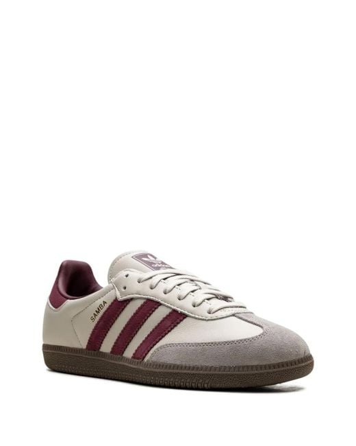 Adidas Brown Samba Og "Putty" Sneakers for men