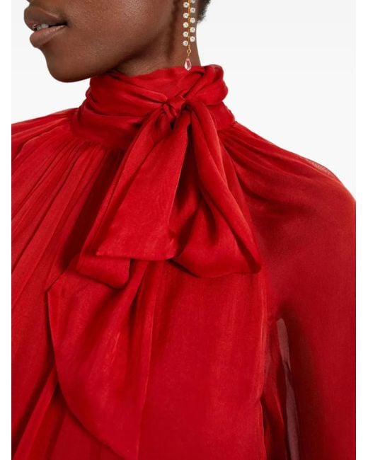 Temperley London Quintette ブラウス Red