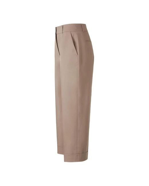 Peserico Natural Tailored Trousers