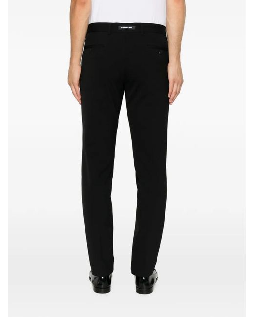 Karl Lagerfeld Black Pantalon De Costume À Patch Logo for men