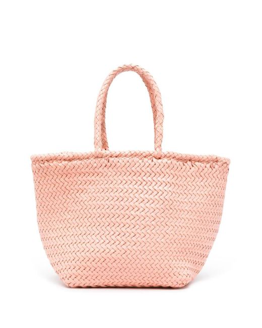 Dragon Diffusion Pink Small Grace Basket Tote Bag