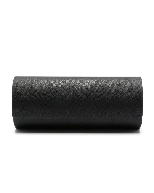 Prada Brown Square-Frame Tortoiseshell-Effect Glasses