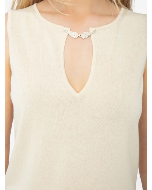 Zadig & Voltaire Sayani Top Natural