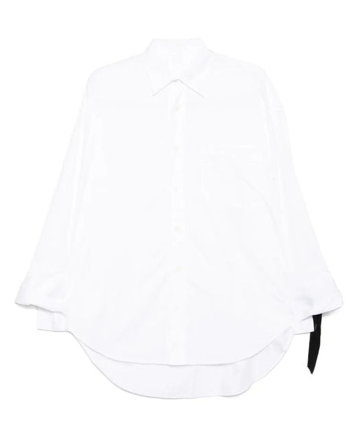 Marina Yee White Long-Sleeved Shirt