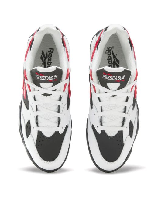 Reebok White Preseason 94 "Flash" Sneakers