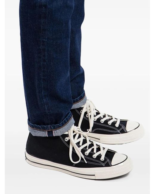 Han Kjobenhavn Blue Cotton Jeans for men