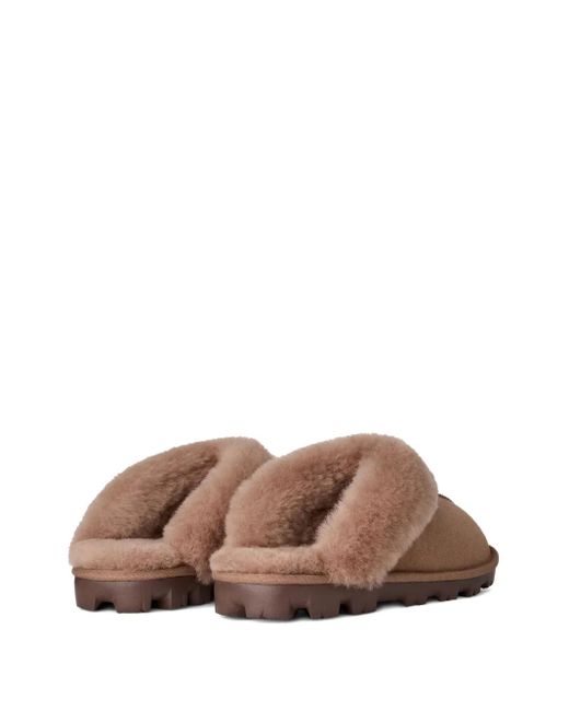 Ugg Brown Coquette Flat Slippers