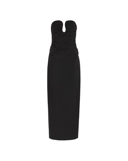 Shona Joy Black Campbell Maxi Dress