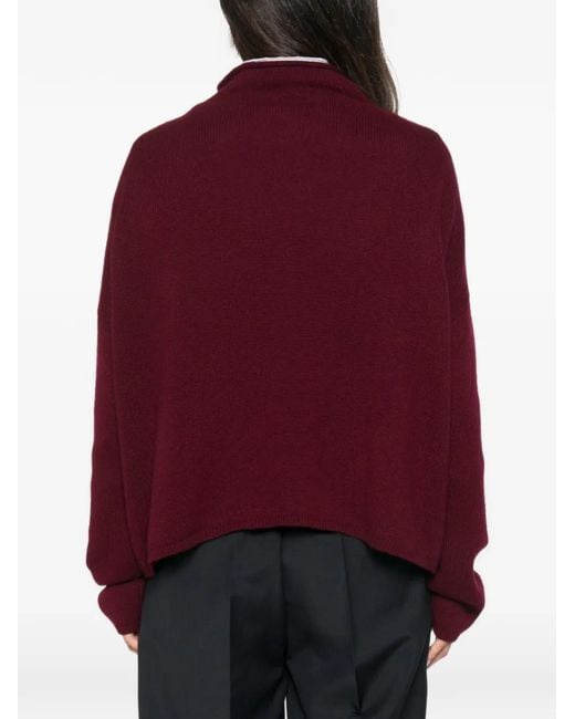Lisa Yang Red Sandy Sweater