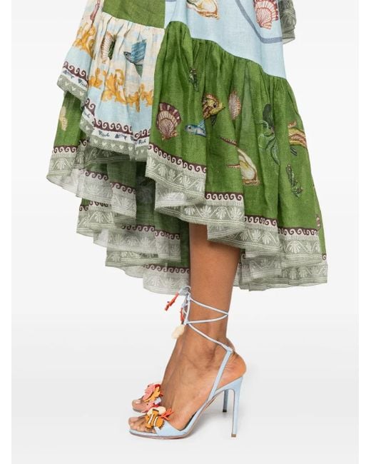 ALÉMAIS Bath House ドレス Green