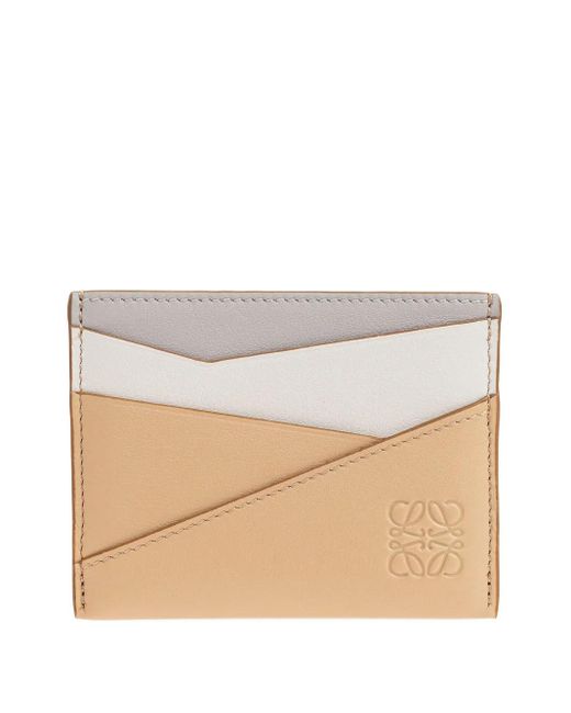 Portefeuille Puzzle En Cuir Loewe en coloris Natural