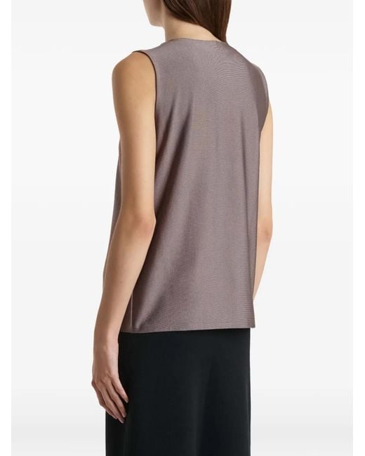 Khaite Brown Tora Top