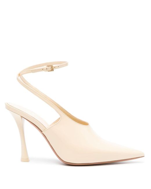 Givenchy White Show Pumps 105mm