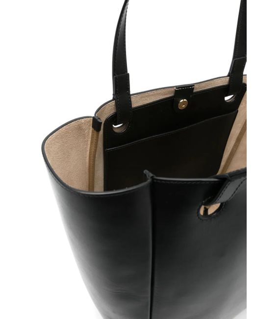 J.W. Anderson Black The Jwa Corner Tote Bag