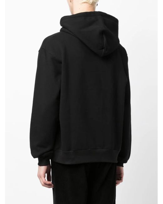 Endless Joy Black Wild Night Cotton Hoodie for men