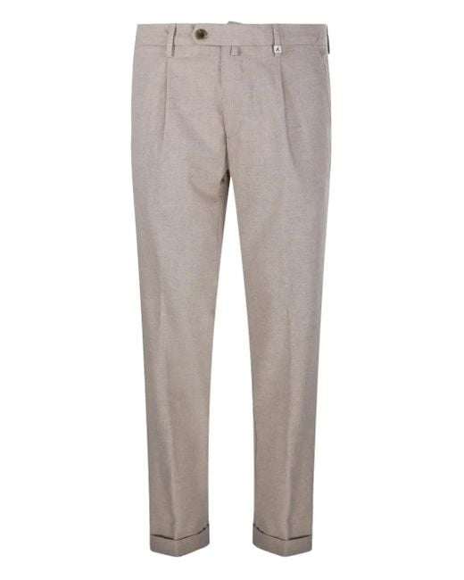 Myths Hose Mit Bundfalten in Gray für Herren