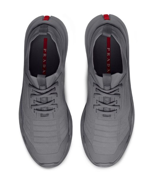 Prada Toblach Techno Knit Lr Sneakers for Men | Lyst UK