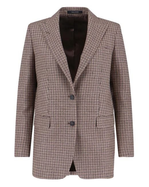 Tagliatore Brown Bertha Blazer