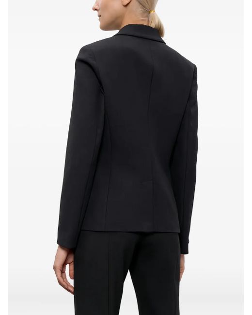 Peserico Black Pocket Blazer