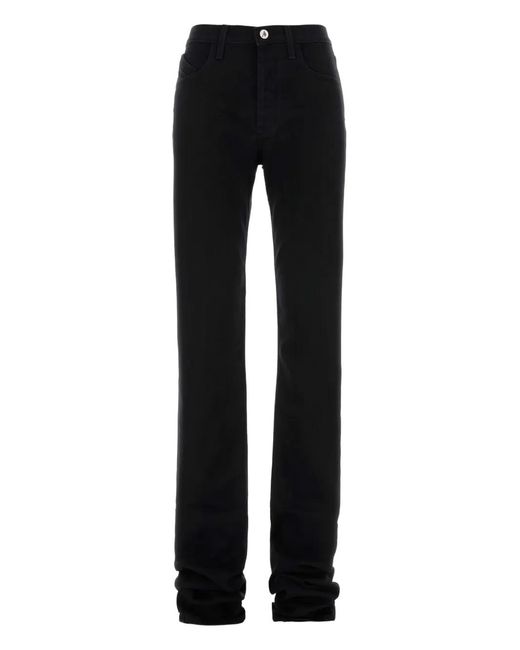 The Attico Black Flared Jeans