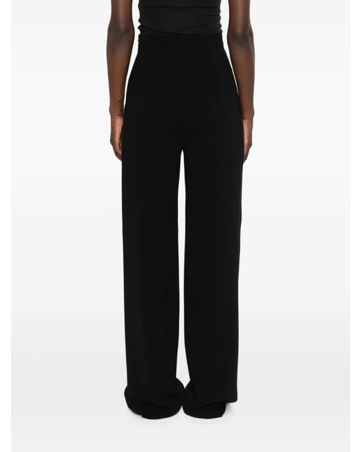 Max Mara Black High-Waisted Trousers