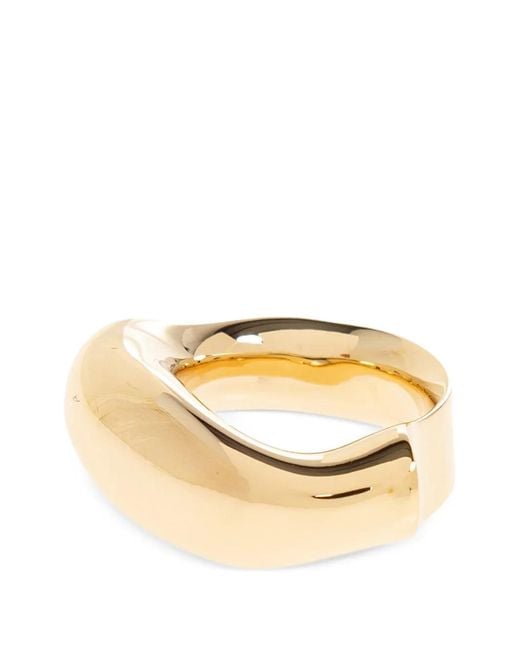 Balenciaga Metallic Eisa Chunky Ring