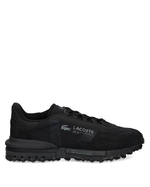 Baskets Elite Lacoste pour homme en coloris Black
