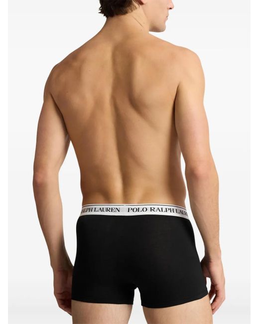 Polo Ralph Lauren White Logo Boxers (Set Of Three) for men